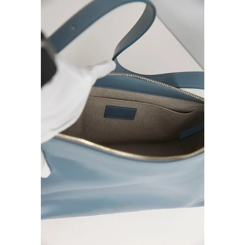 A.P.C. Virginie Shoulder Bag in Blue